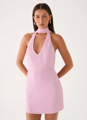 Float Away Mini Dress - Pink