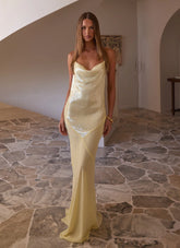 Cleodora Maxi Dress - Yellow