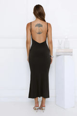 Model Type Maxi Dress Black