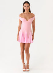 Runa Mini Dress - Pink