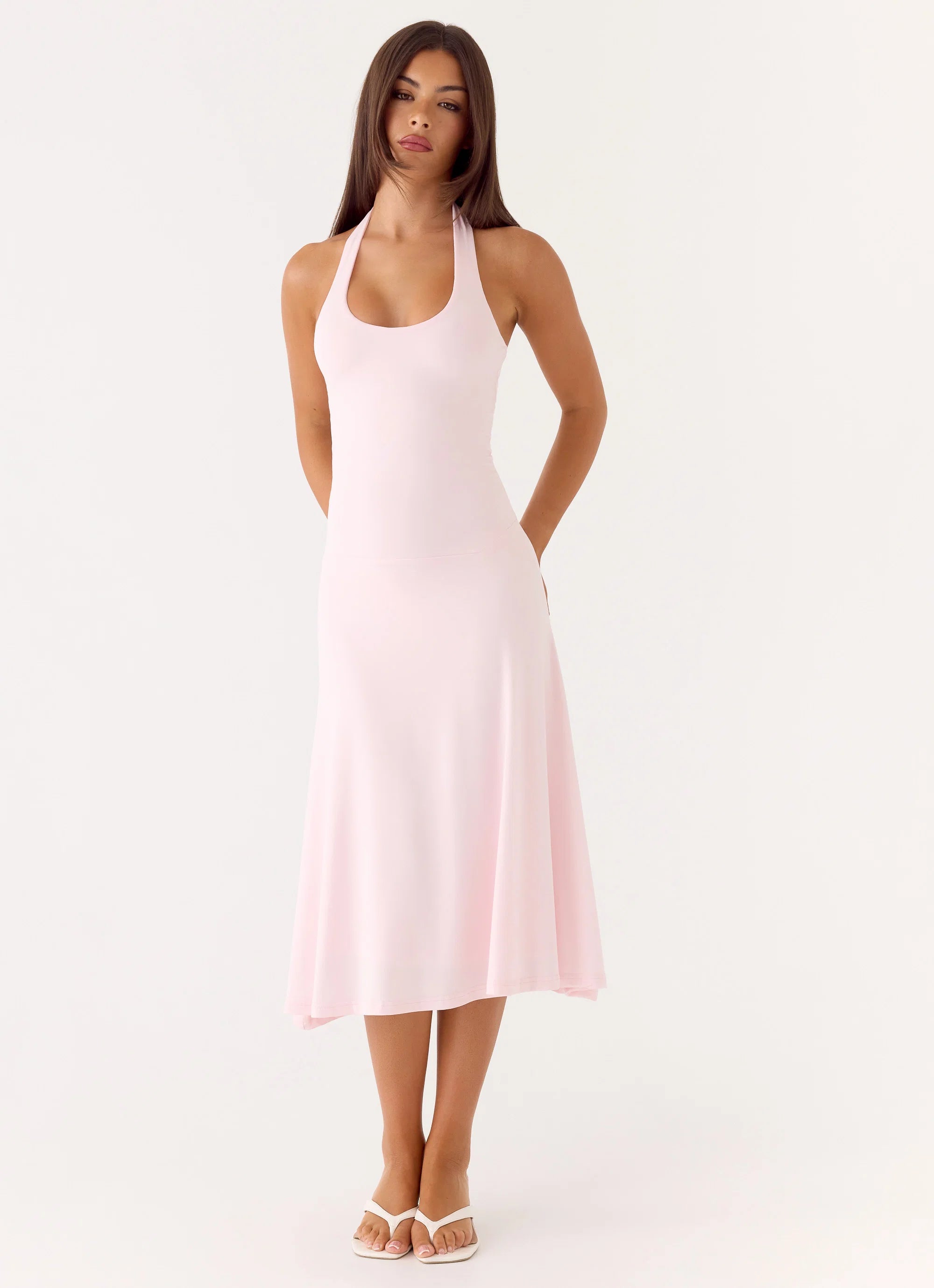Klyne Midi Dress - Pink
