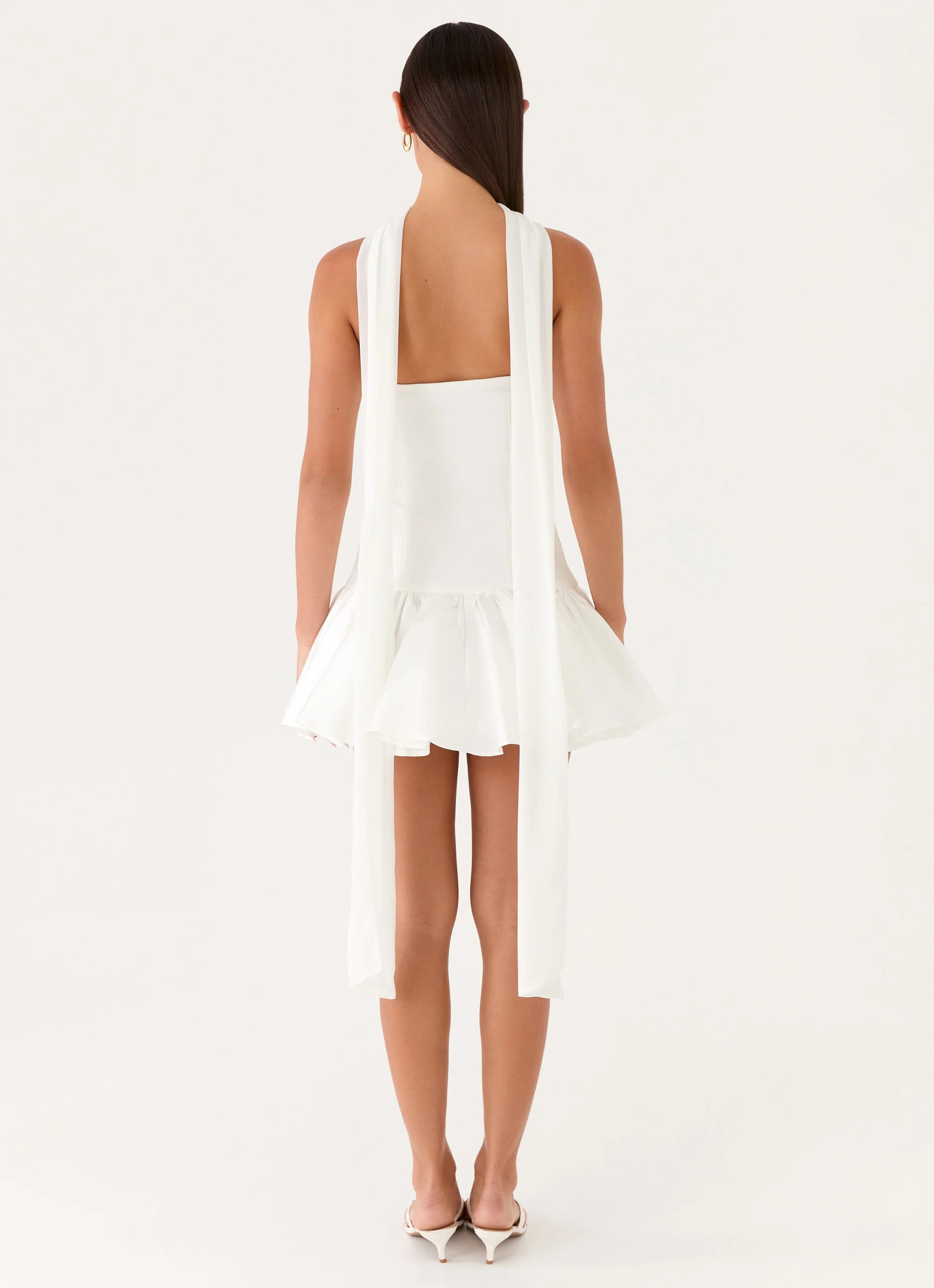 Ros Mini Dress - White