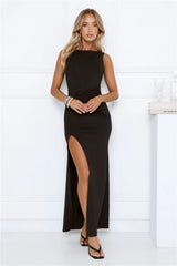 Closet Goals Maxi Dress Black