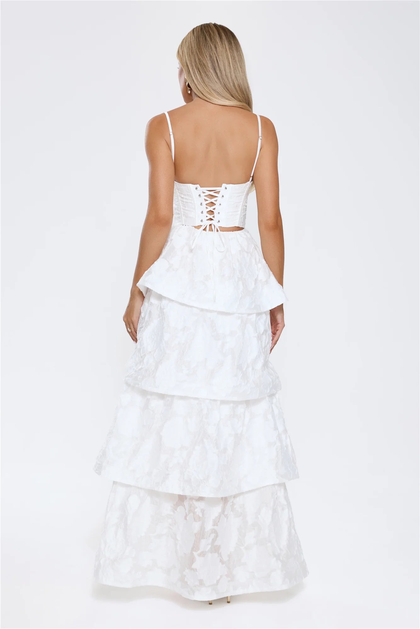 Elevated Desire Maxi Dress White