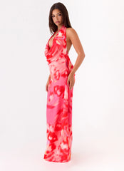 Lalia Maxi Dress - Sun Blushed Bloom