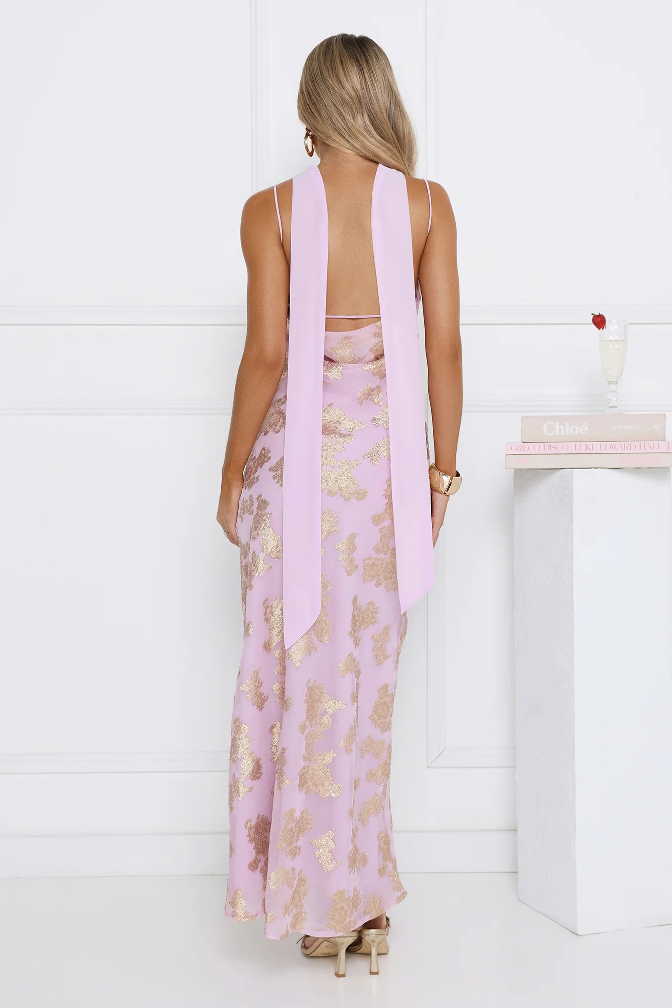 Dreamy Dazzle Maxi Dress Lilac