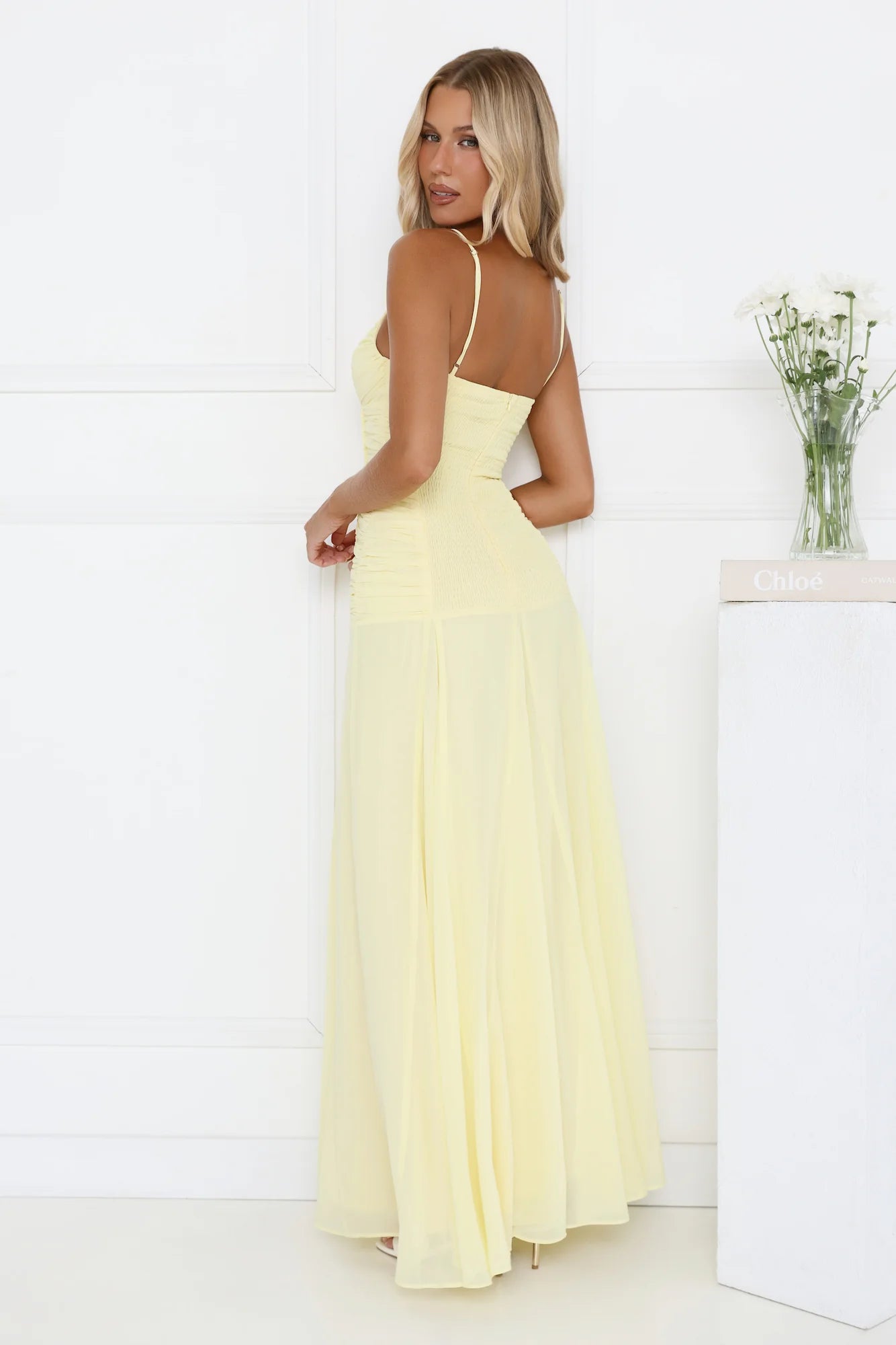Lemonade Sunshine Maxi Dress Yellow