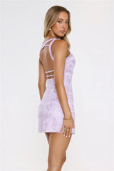 Wonder Of Yours Mini Dress Purple